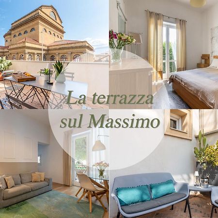 La Terrazza Sul Massimo Lejlighed Palermo Eksteriør billede