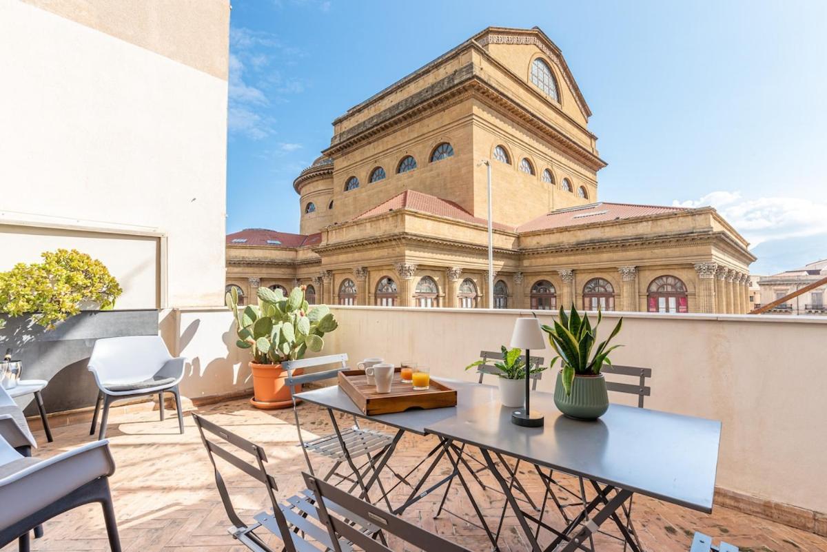 La Terrazza Sul Massimo Lejlighed Palermo Eksteriør billede